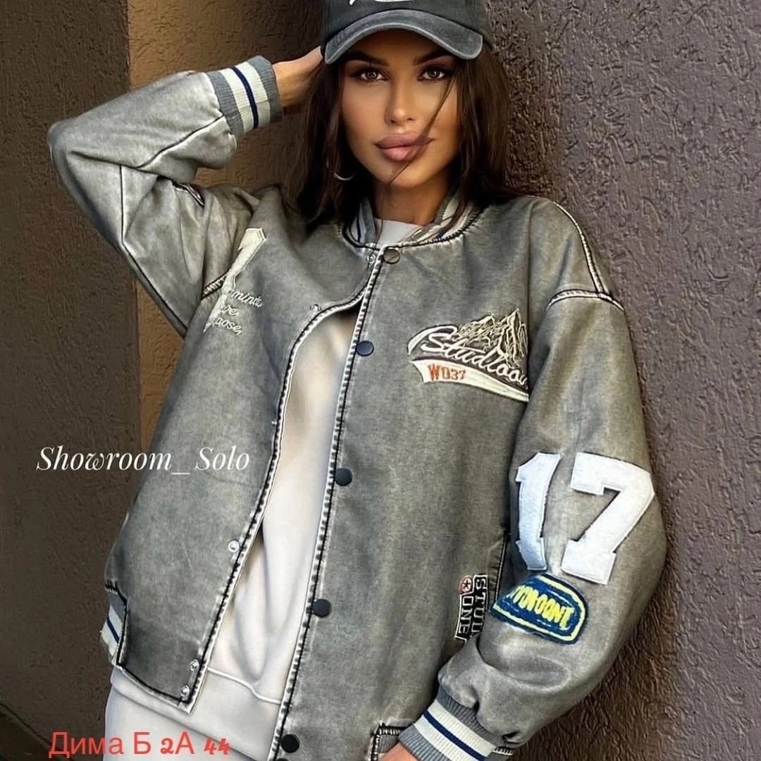 куртка-бомбер, куртки женские,куртки ,бомбер женская,куртка кожаная бомбер оверсайз burhon style