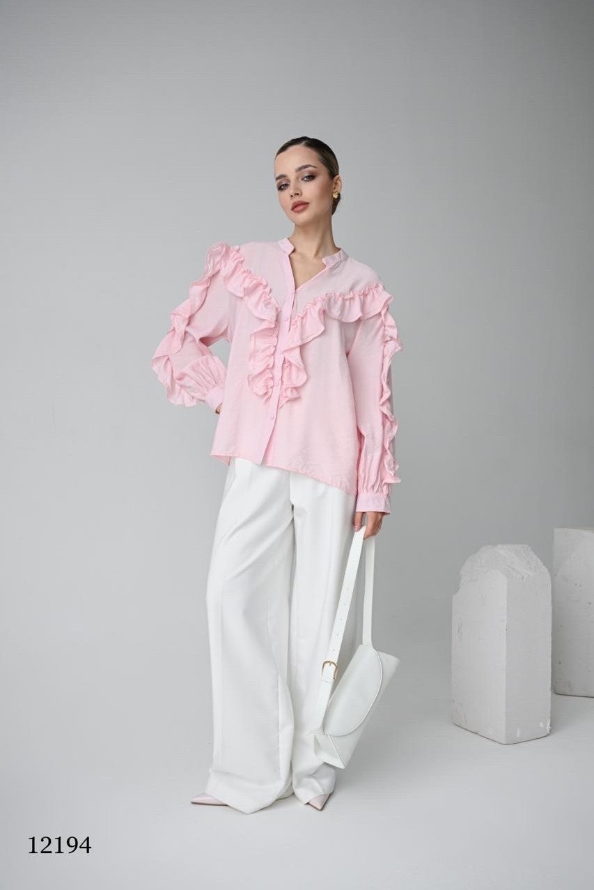 блузка с рюшами,элегантная блузка,блузка женская,женская рубашка,женская блуза