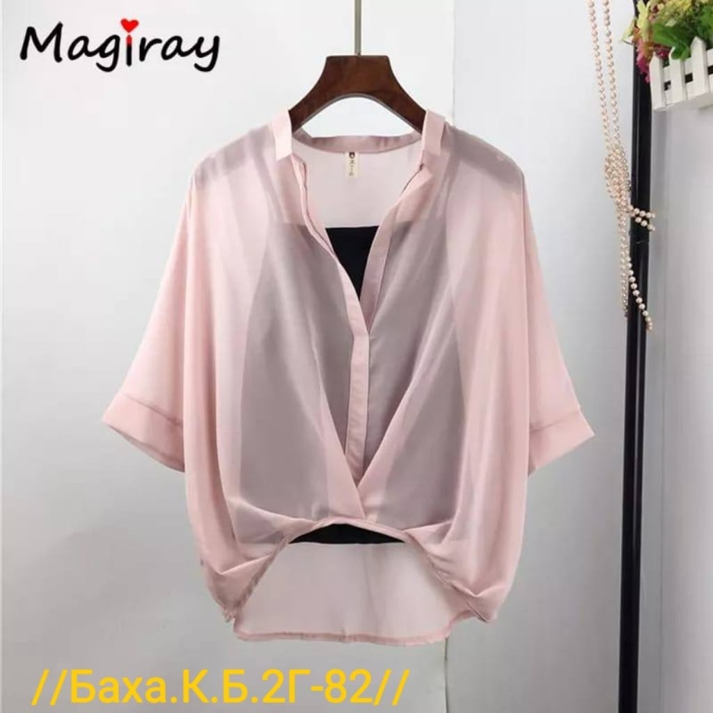 шифоновая блуза,ткань для блузки,шифоновая рубашка,шифоновая 2-ка блузка с рукавом летучая мышь,блузки из шифона