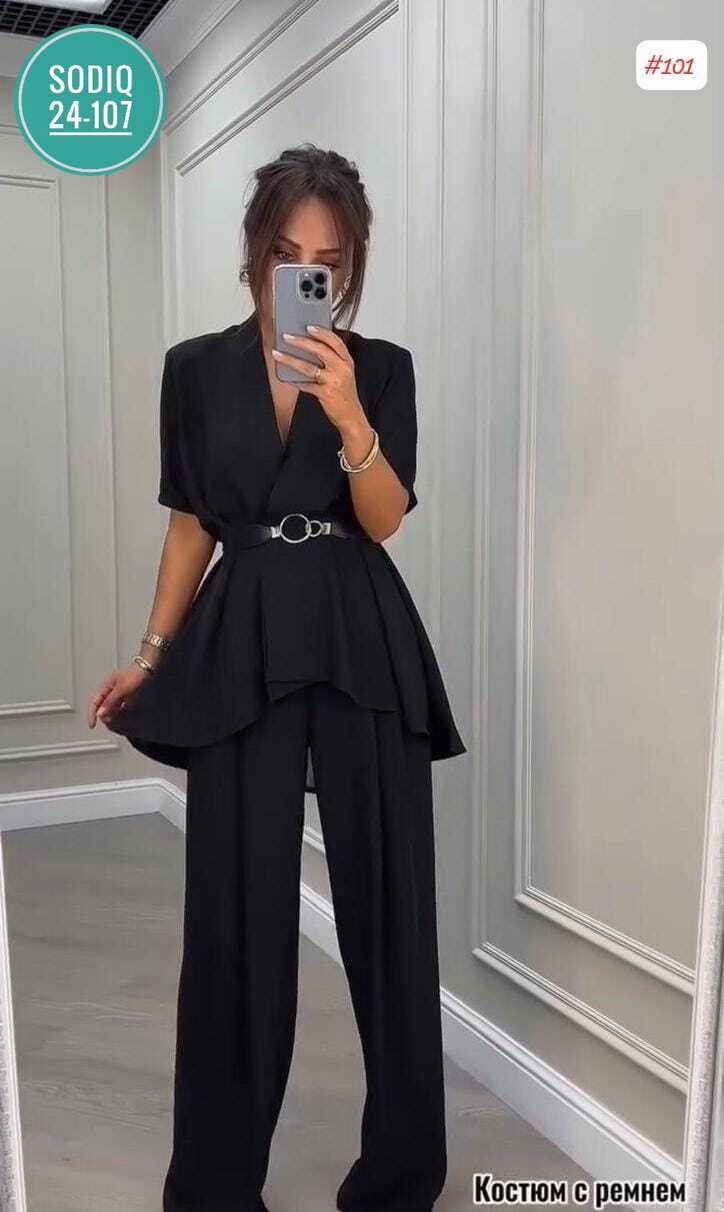 костюм брючный,костюм двойка брючный палаццо,костюм женский,костюм брючный арт. 11890440,костюм женский брючный арт. 11364505