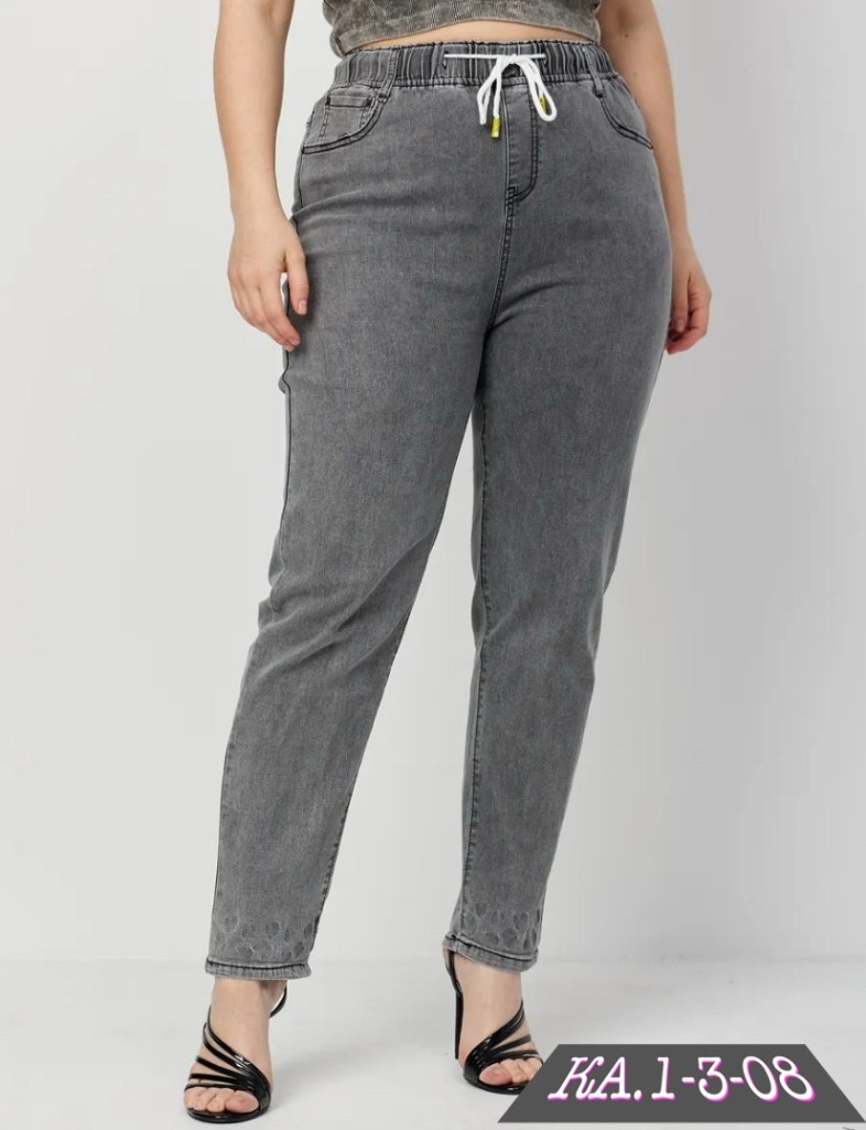 джинсы женские с высокой посадкой большие размеры,женские джинсы,джинсы "mom"женские серого цвета с высокой талией размер 52-54,женские светло-серые джинсы мом размера 56 58,джеггинсы с высокой посадк
