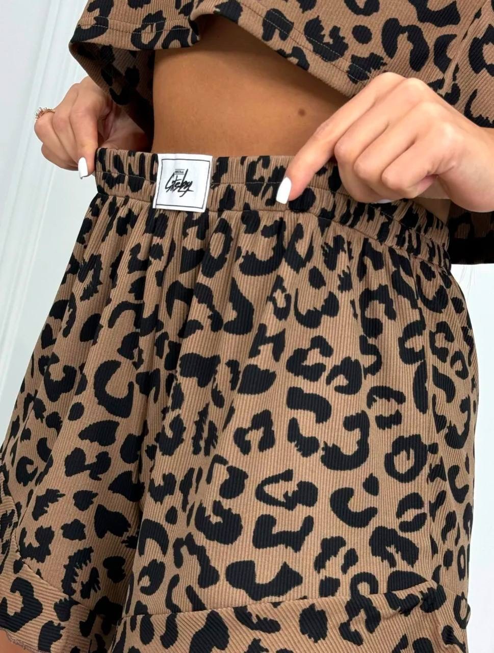 пижама женская с шортам,леопардовая пижама,женская домашняя пижама,домашняя одежда пижама,женская пижама