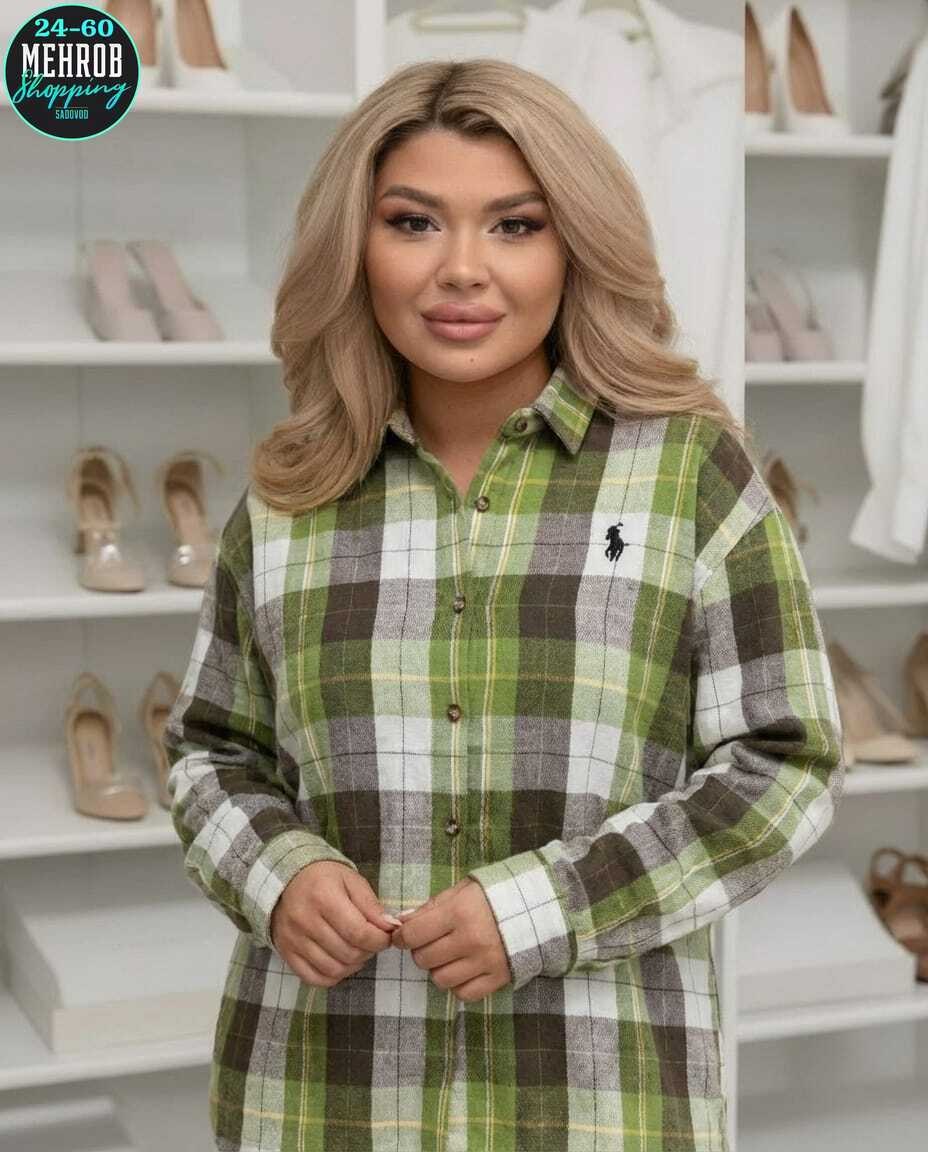 рубашка свободного кроя,рубашка женская,удлиненная рубашка,рубашка,платье в клетку