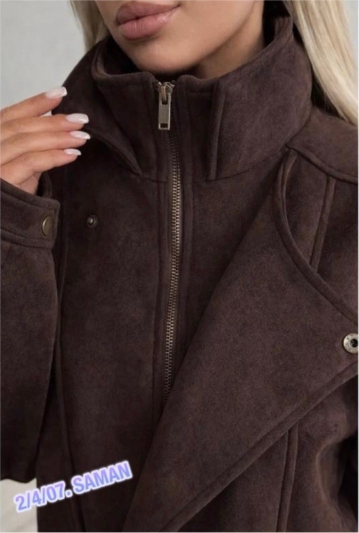 косуха коричневая оверсайз винтажная кожаная куртка aftfbasic,косуха коричневая оверсайз винтажная кожаная куртка aftfbasic 206679483,кожаная куртка,женская куртка,куртка замшевая