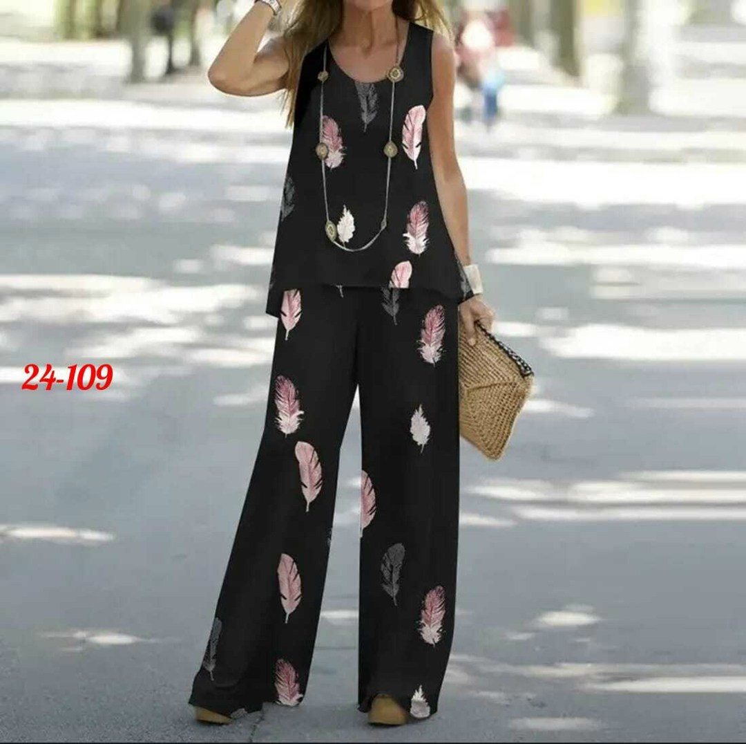 женские летние костюмы,летние брюки палаццо женские,летние костюмы,летний брючный костюм,летняя