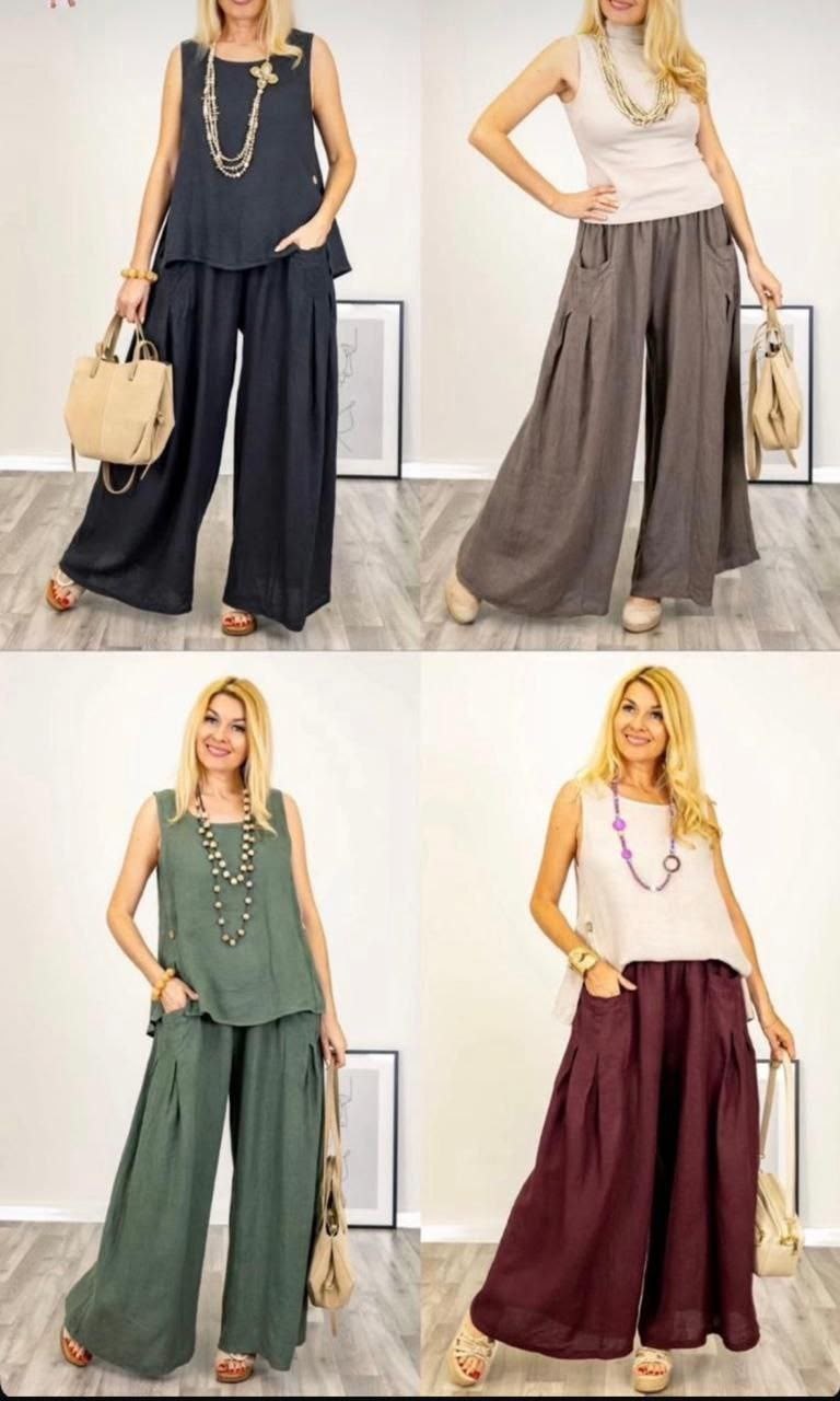 брюки льняные,брюки палаццо летние,брюки льняные женские,брюки с широкими штанинами,широкие брюки