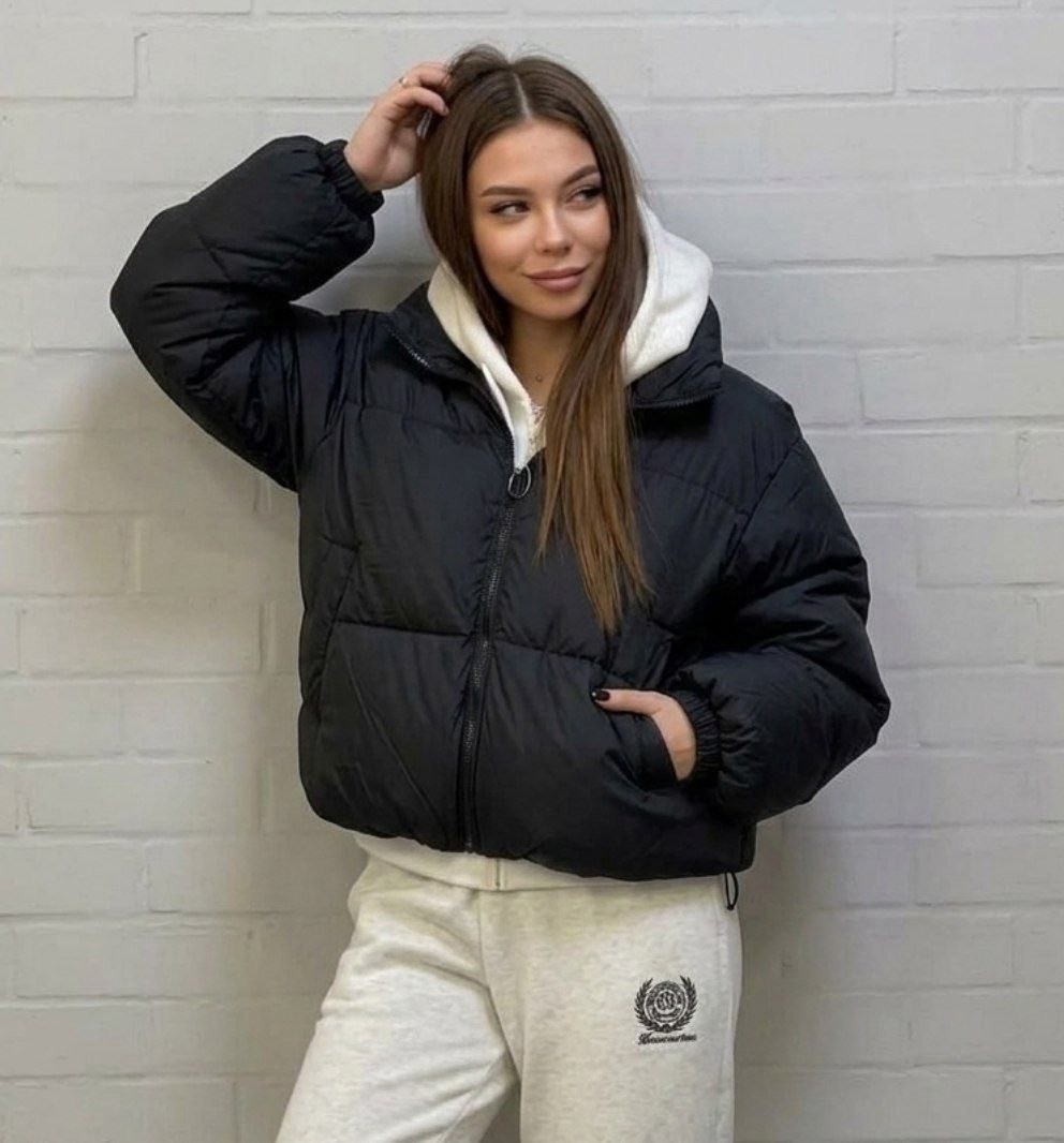 куртка оверсайз,женская куртка,куртка зимняя женская с капюшоном оверсайз стеганая короткая mistera,куртка женская теплая двусторонняя с капюшоном,куртка оверсайз женская больших размеров