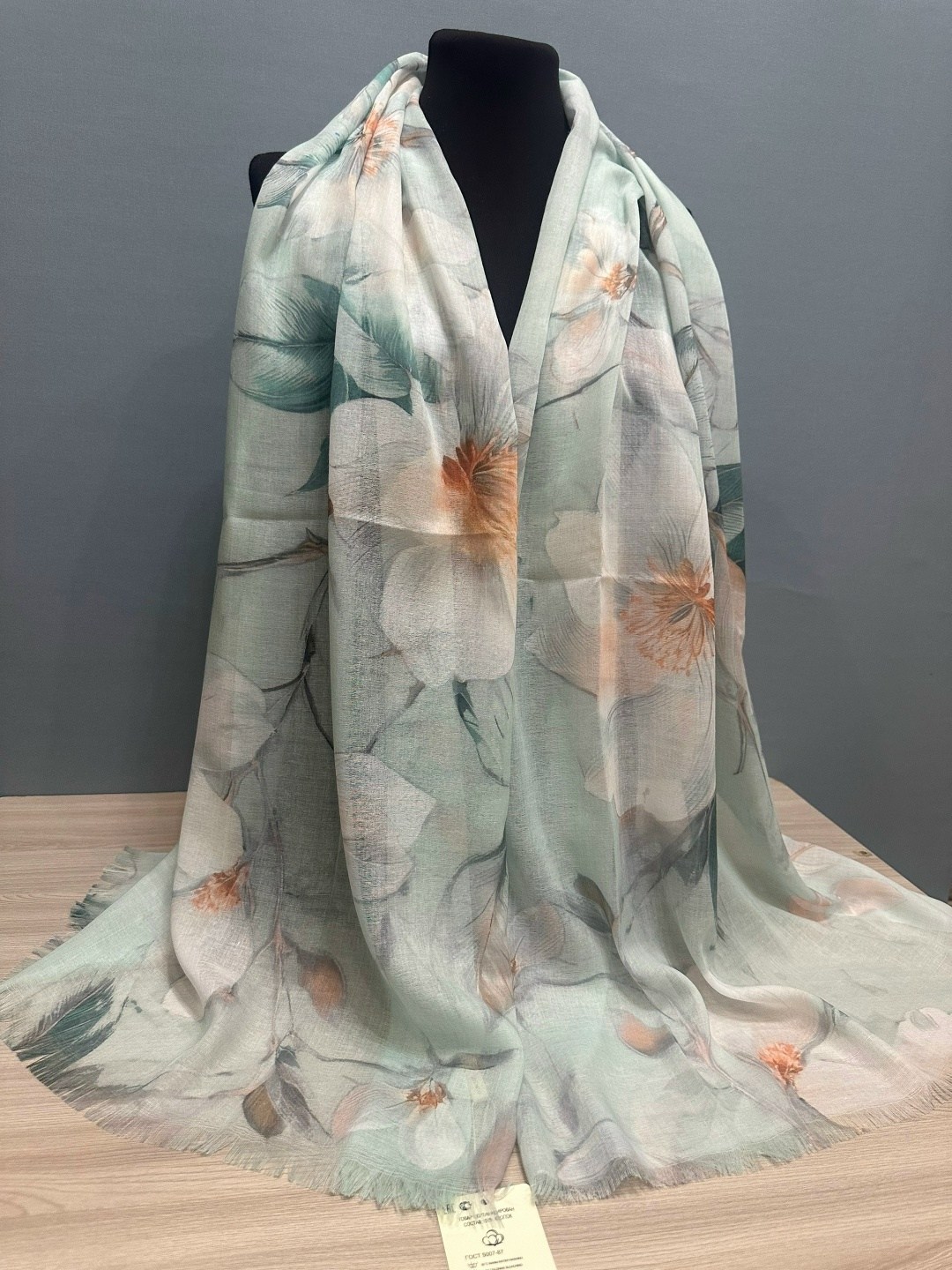 палантин женский,палантин тонкий весенний шарф ivy moda,палантин,палантин женский шарф,палантин шарф тонкий легкий lady season