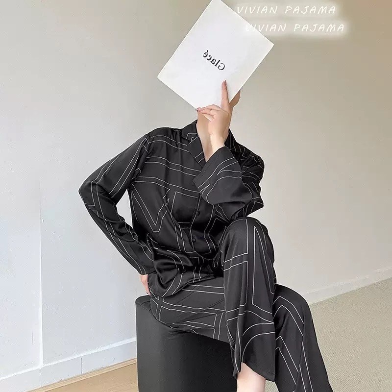 домашняя одежда пижама,пижамные костюмы,пижамный комплект с длинными рукавами и,комплект пижама,шелковые пижамы женские