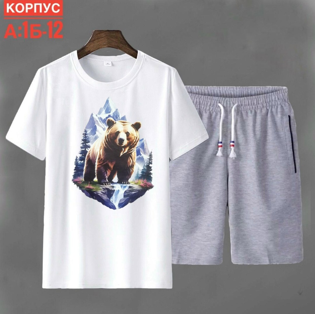 ,костюм для мужчин,комплекты одежды,костюм с шортам