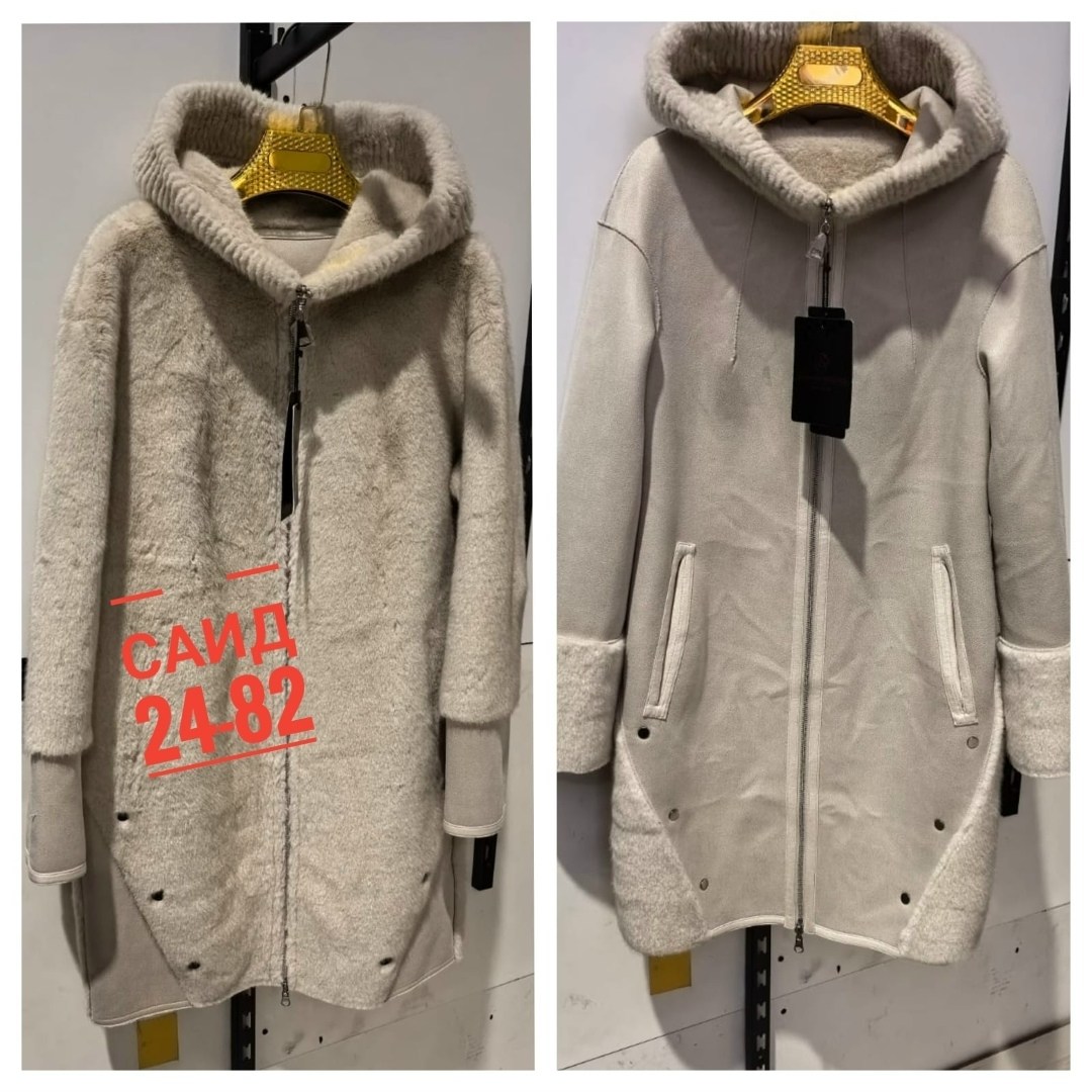 женские дублёнки,двусторонняя дубленка,женская верхняя одежда дубленка,серая дубленка,дубленка женская зимняя