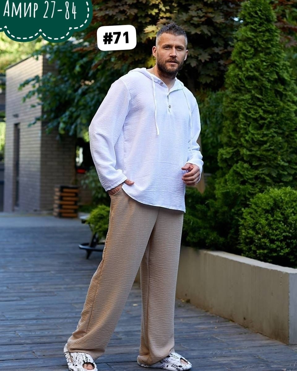 мужская льняная рубашка,рубашка мужская с капюшоном,рубашка с капюшоном,рубашка мужская,туника мужская