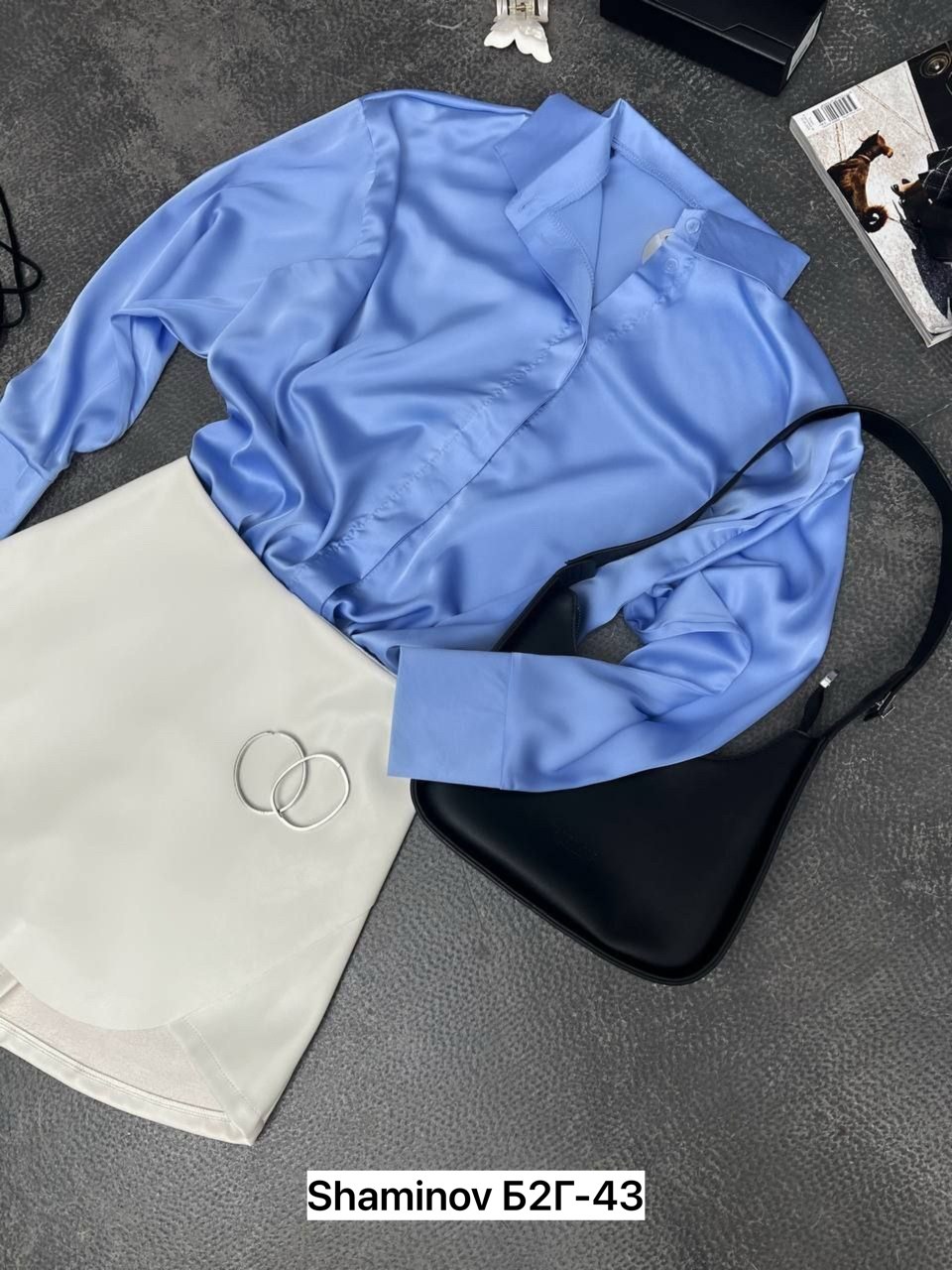 женские блузки и рубашки,женская блузка,рубашка шелк,рубашка женский anutina голубой,синяя атласная рубашка женская