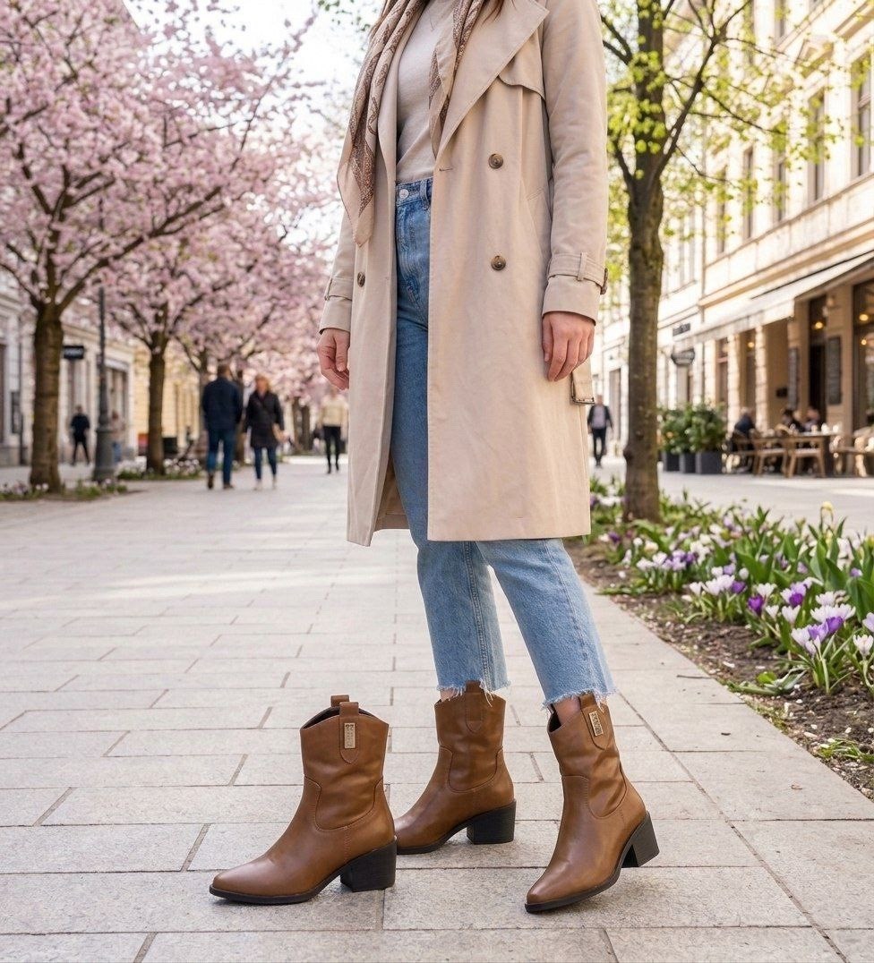 ankle boots,мода стиль,женские ковбойские сапоги,широкие сапоги