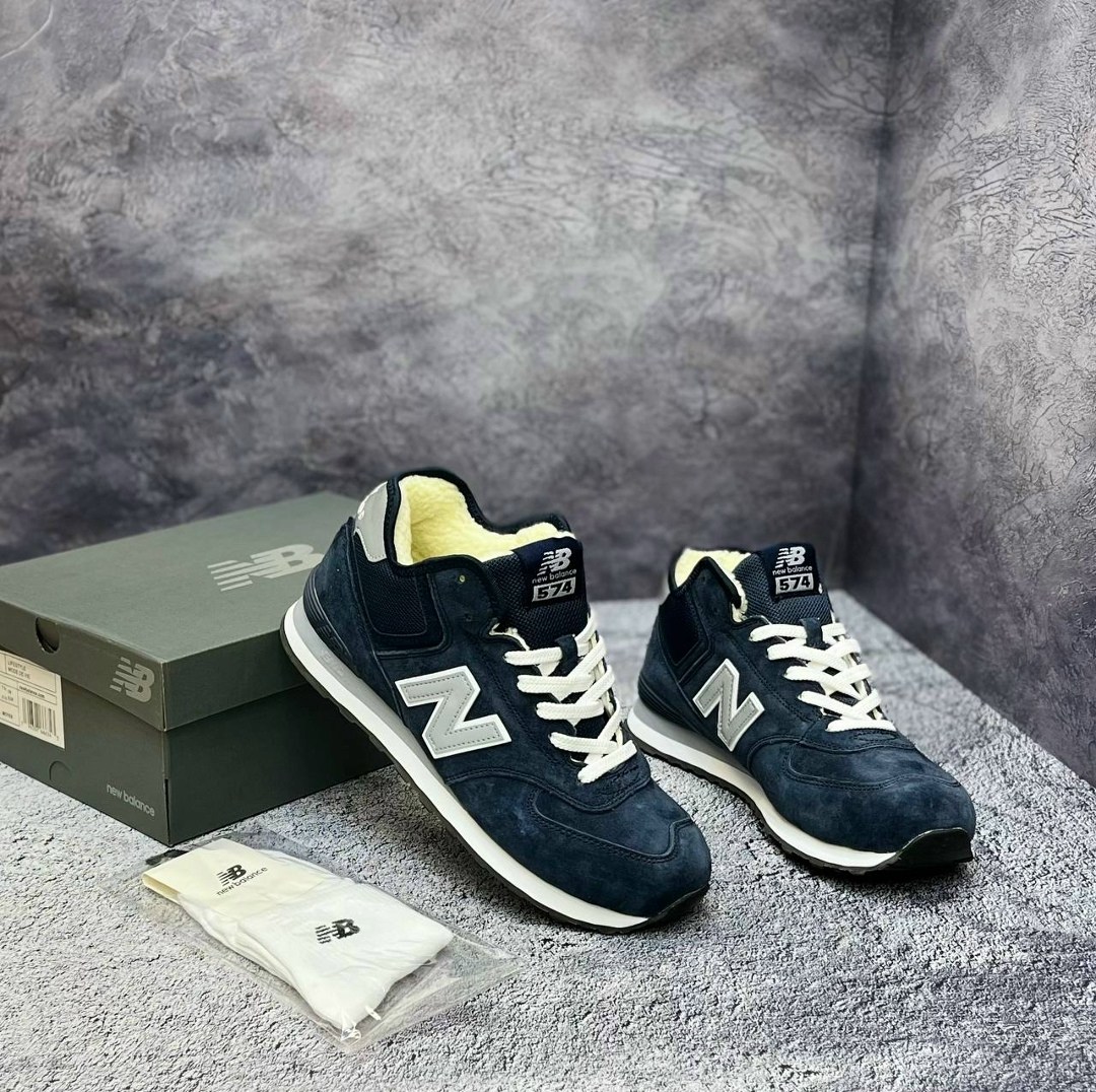 кроссовки зимние new balance 574,кроссовки зимние высокие new balance 574,кроссовки new balance 574,кроссовки new balance 574 mid blue grey с мехом,кроссовки нью бэланс 574 зимние