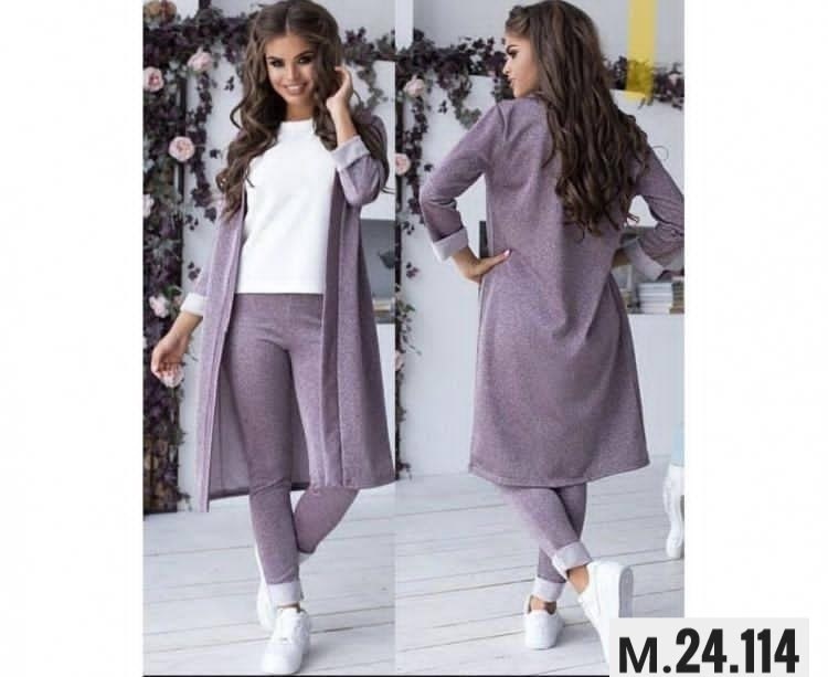 костюм женский тройка с кардиганом,женский костюм-двойка ткань ангора,костюм тройка ткань ангора,трикотажный костюм с брюками,костюм с кардиганом