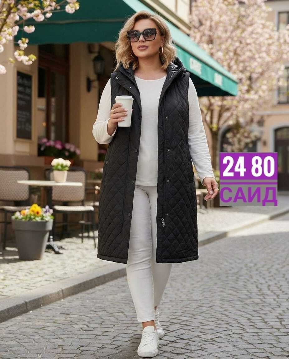 жилетка женская,женская жилетка больших размеров,жилет утепленный женский,жилет женский,жилет на синтепоне