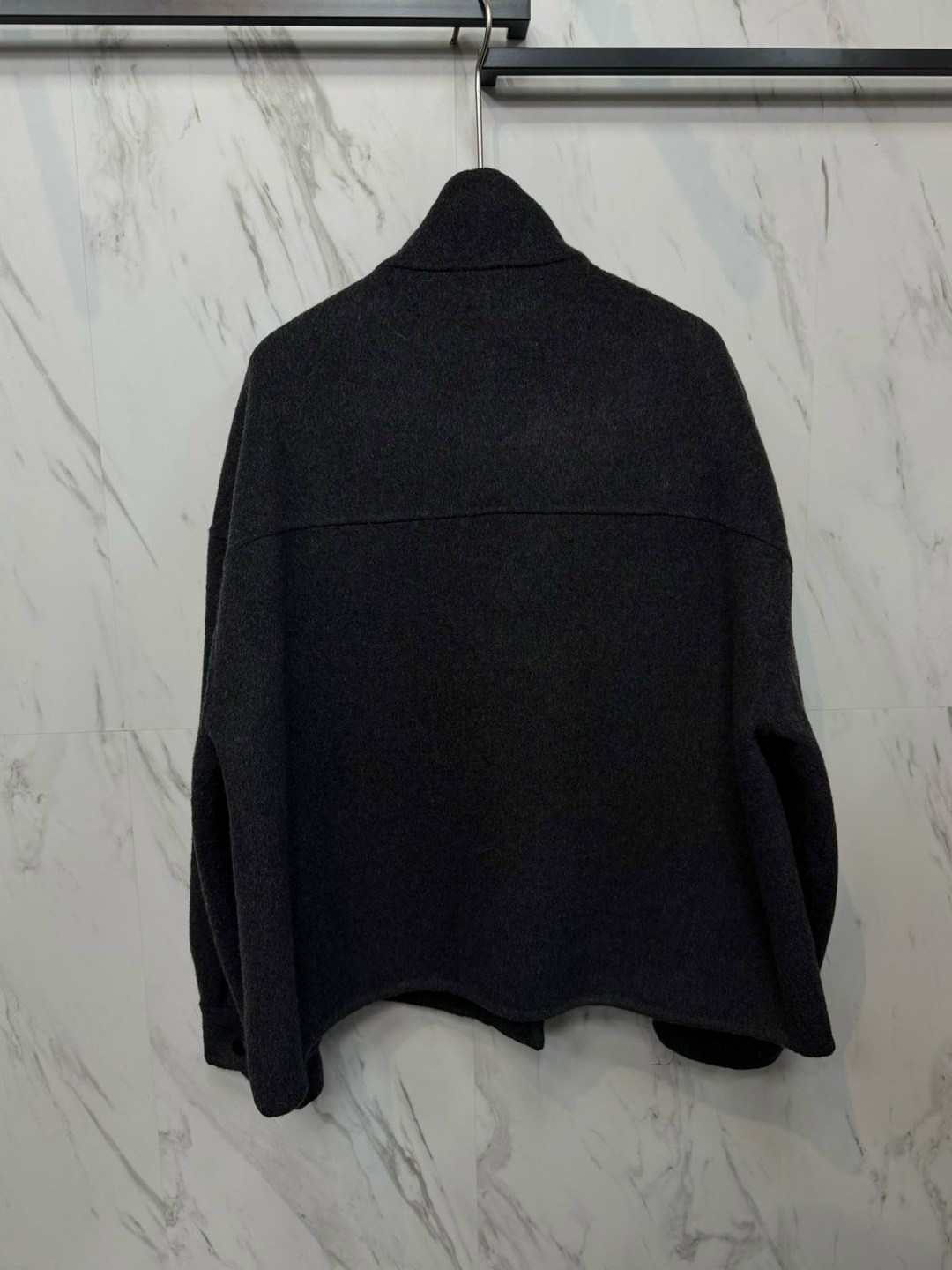 пальто полупальто,полупальто,темно-серое пальто-пиджак с утепленным жилетом,куртка женская