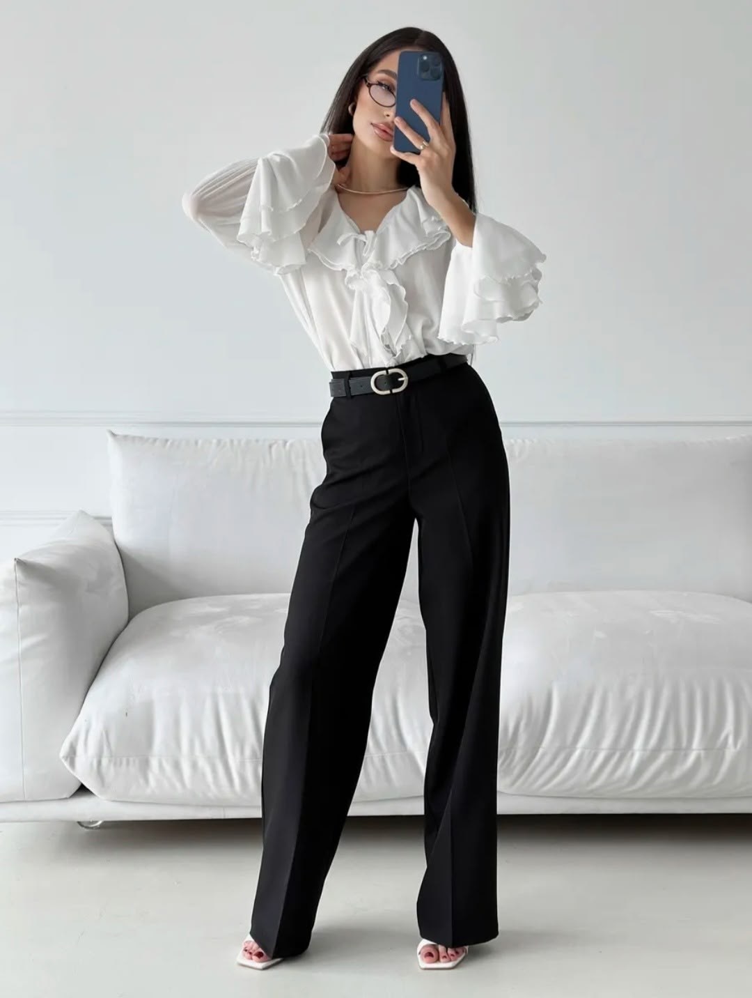 брюки классические палаццо с высокой посадкой cantarni,брюки-палаццо,брюки палаццо женские,брюки палаццо коричневые,брюки классические