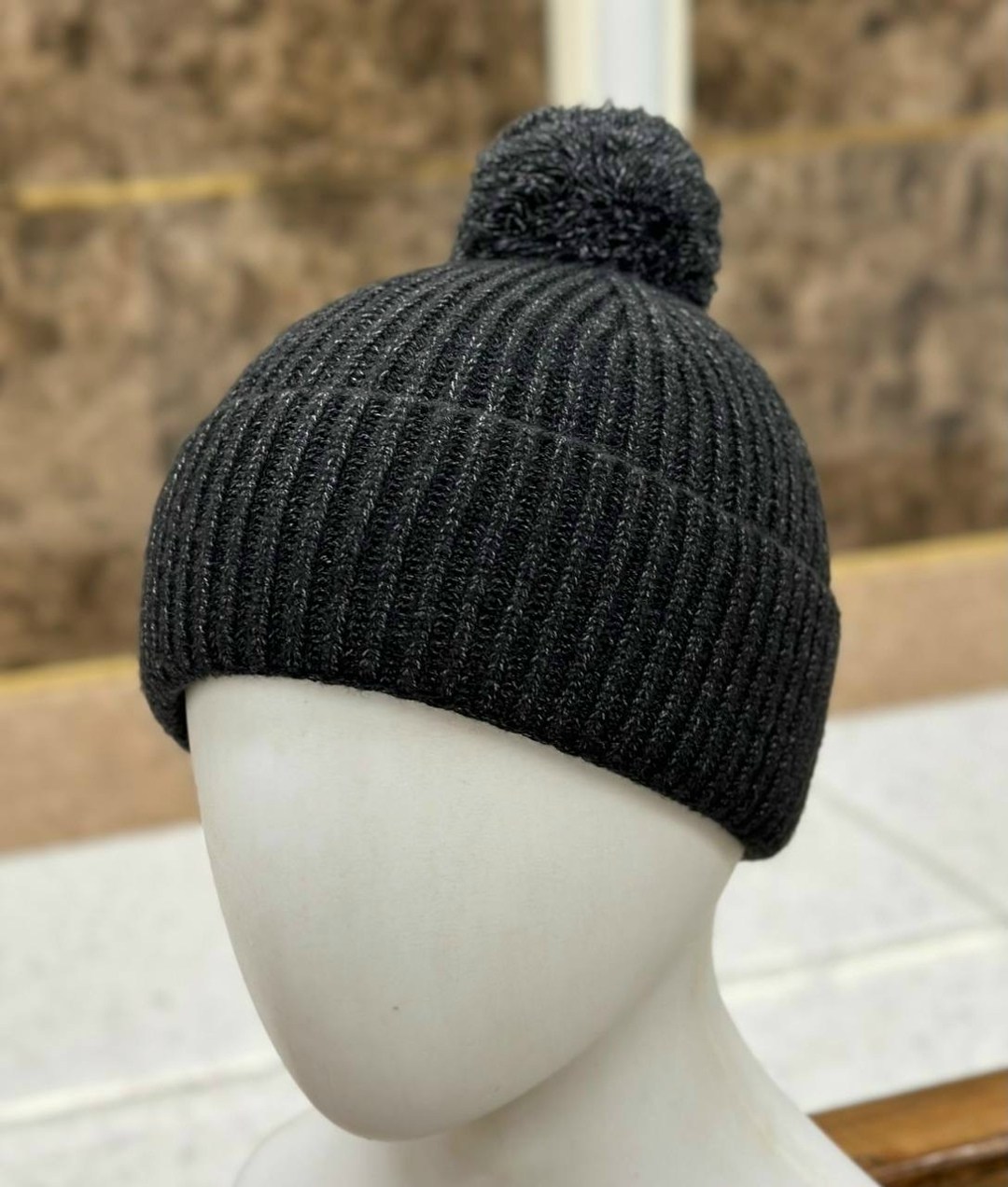 шапка зимняя мужская,шапка мужская с помпоном,шапка мужская,шапка,мужские вязаные шапки
