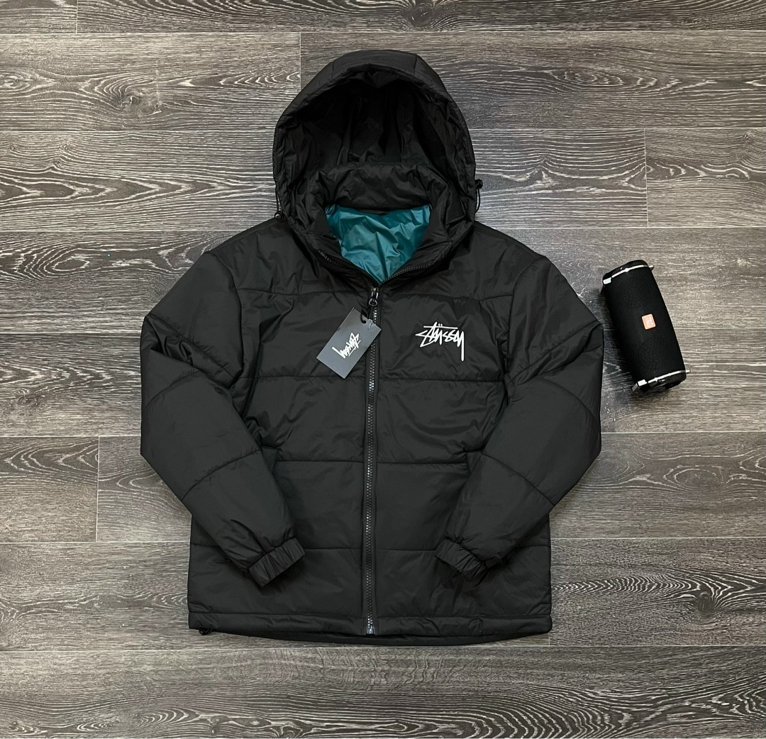куртка мужскaя демисезонная,пуховик stussy micro ripstop down parka,зимняя куртка,куртка stussy,демисезонная куртка