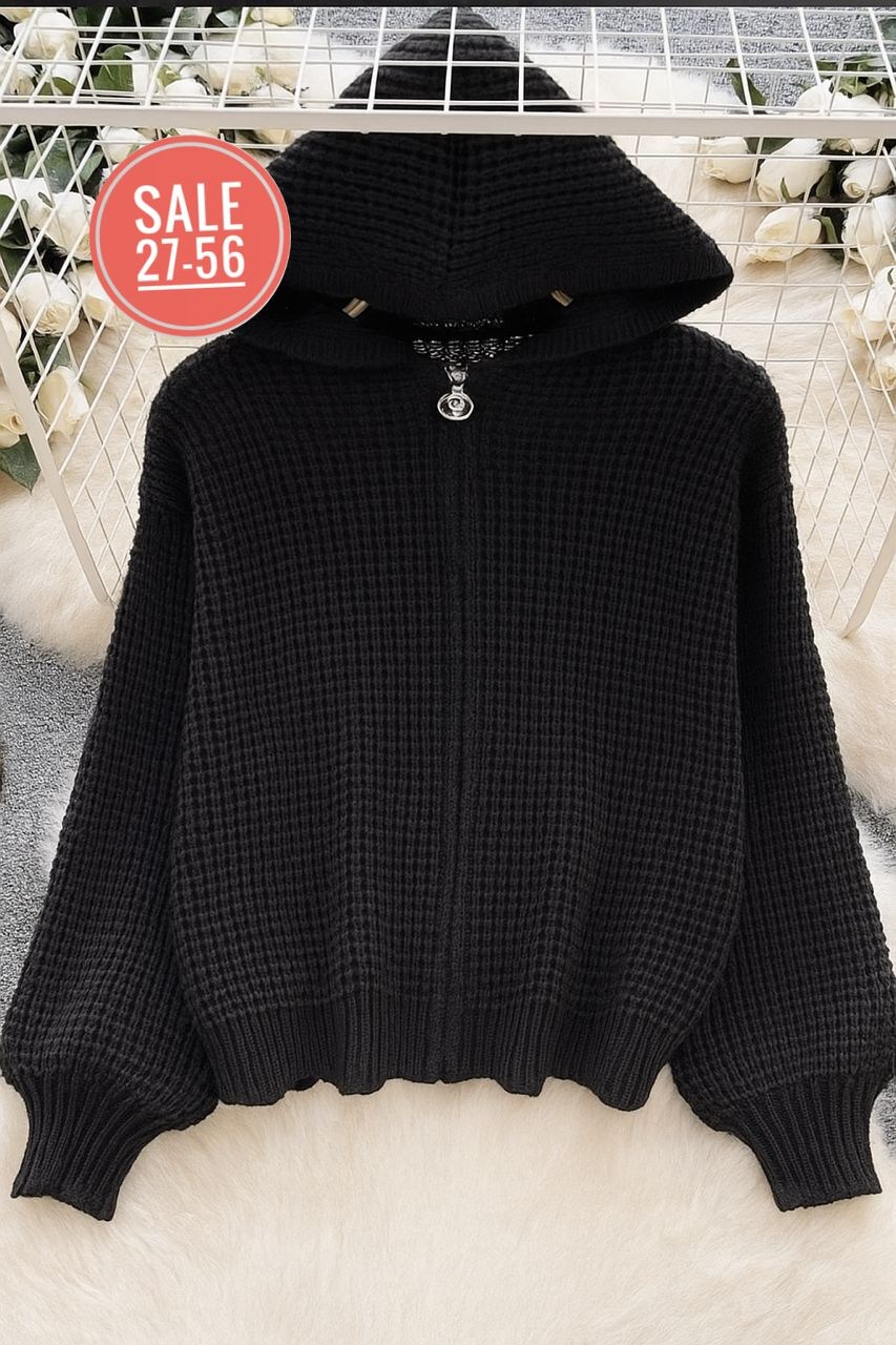 вязаный кардиган с капюшоном,свитер с капюшоном,кофта женская,кардиган с капюшоном,женский кардиган с капюшоном