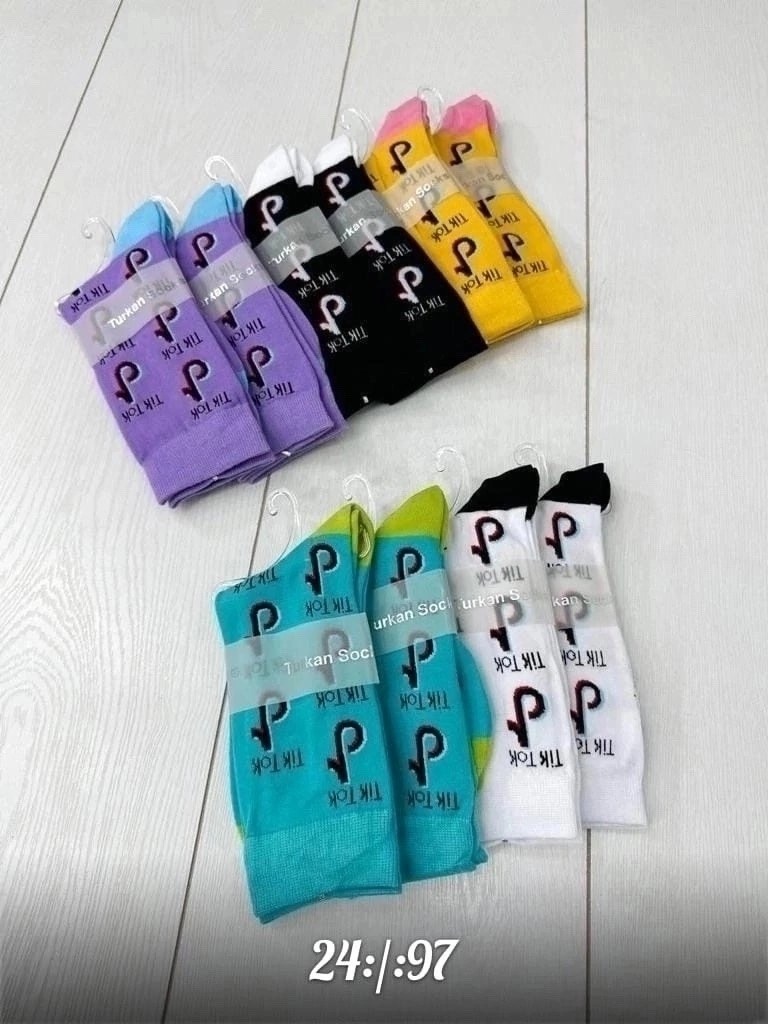 носки тик ток,носки женские,носки длинные,носки женские 10 пар,носки набор