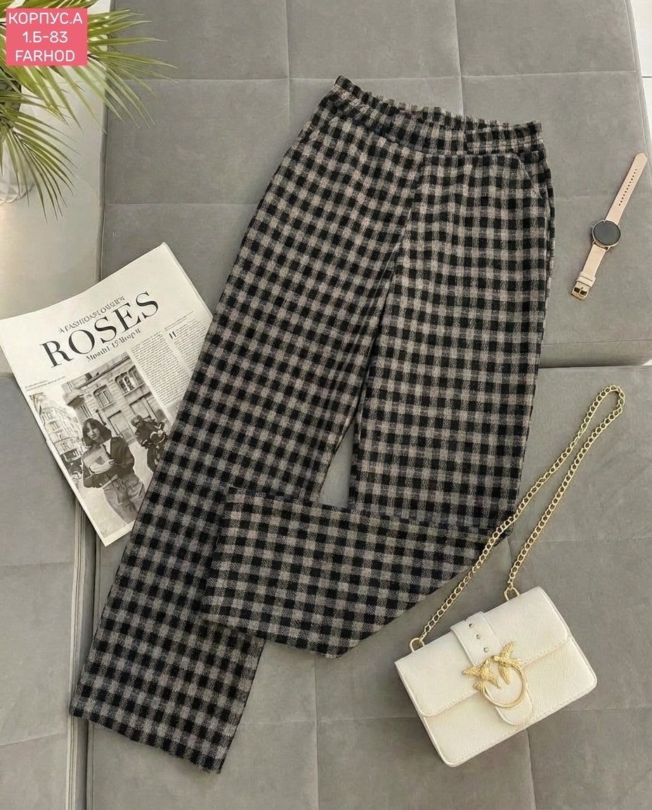 брюки клетка,штаны в клетку,женские брюки в клетку,брюки женские,модные брюки