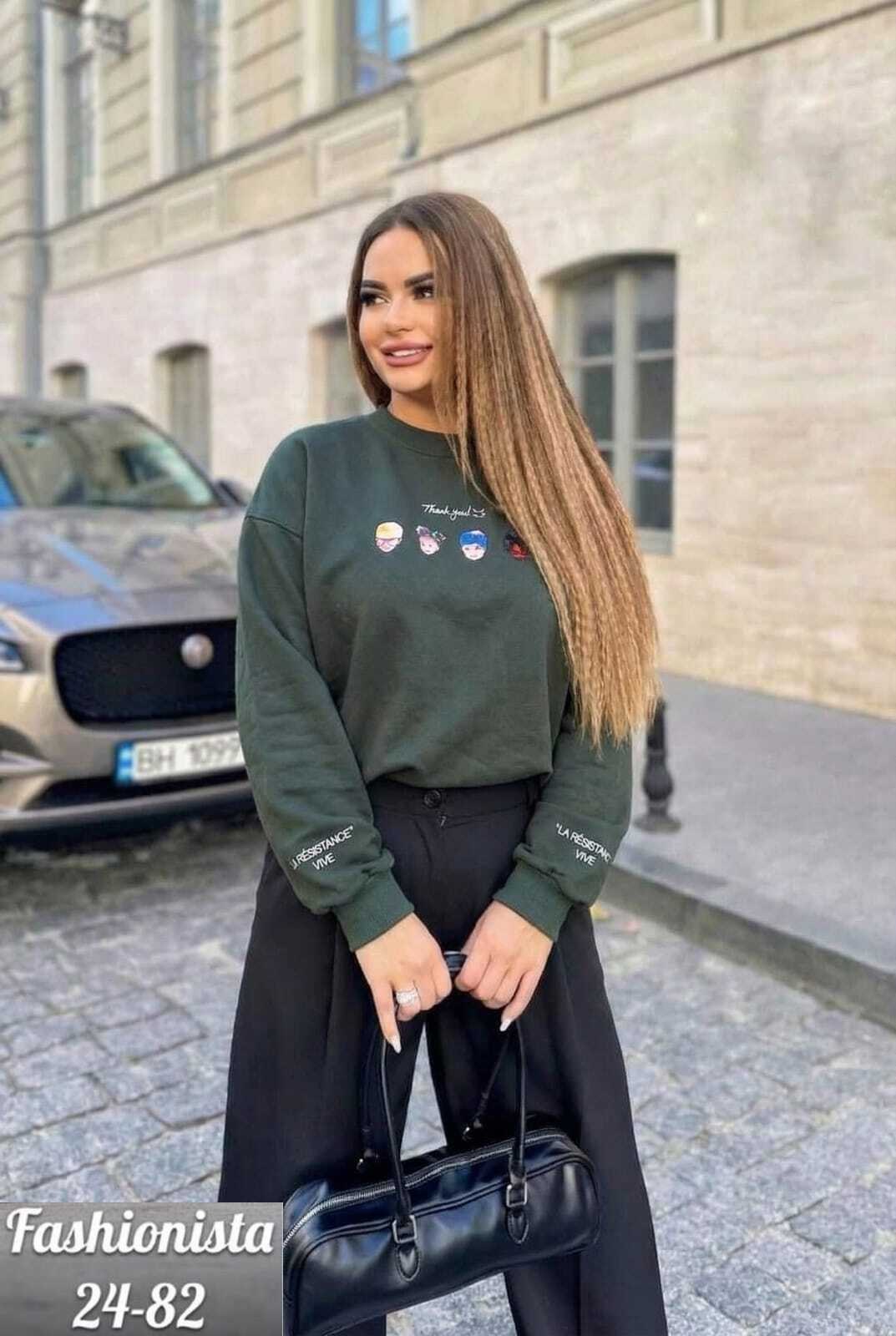 свитшот женская,комплект свитшот,свитшот базовый,женские кофты,свитшот свободного кроя