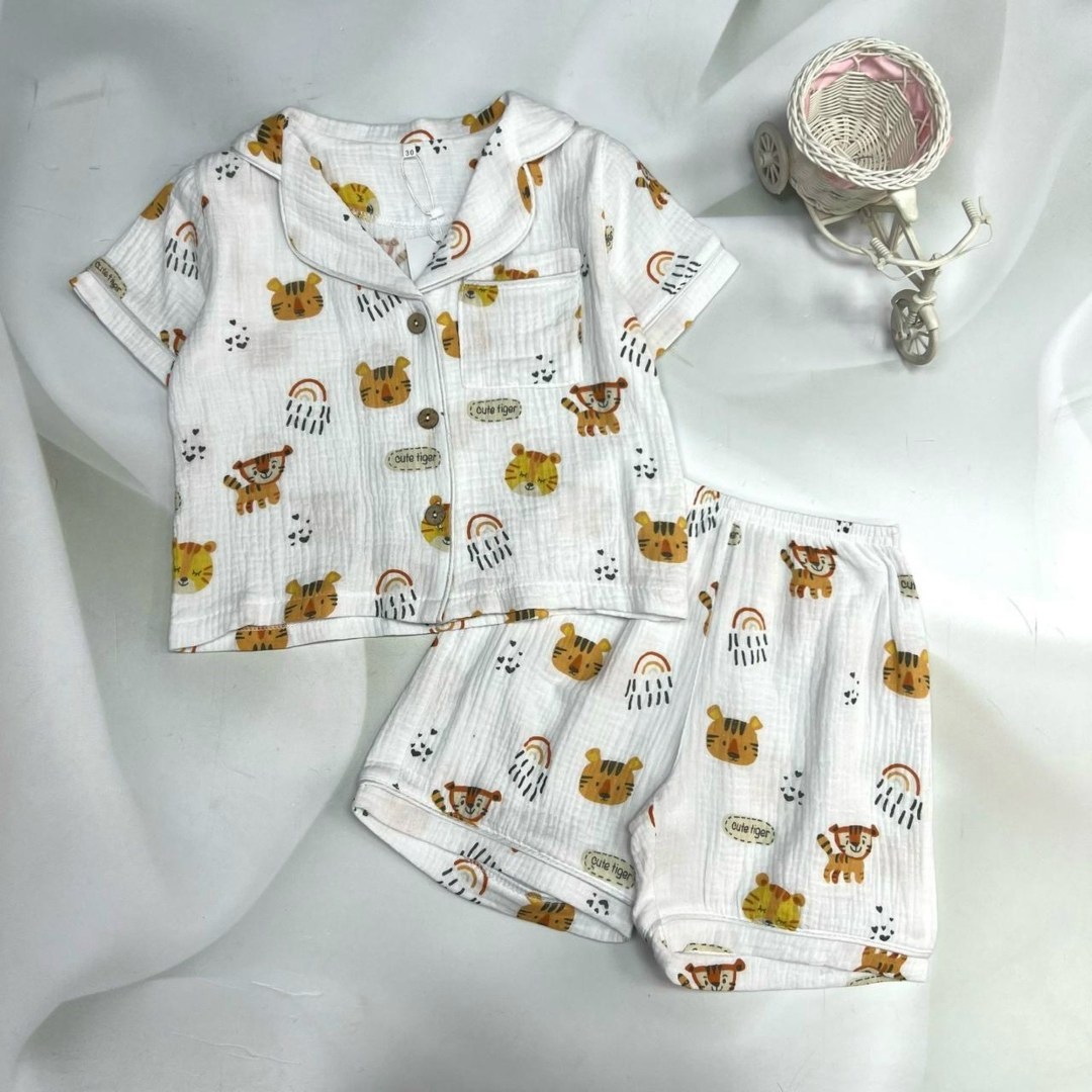 пижама муслин,детская пижама,пижам,хлопковая пижама,пижама для малыша