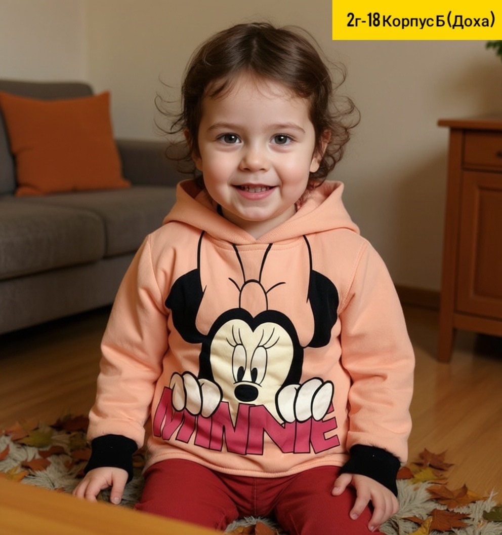 свитшот для девочки с микки маусом,толстовка минни маус зара,толстовка для девочек,толстовка детская,кофта для девочек