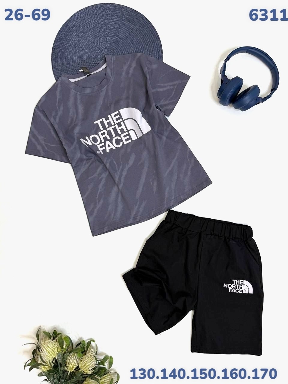 комплект одежды the north face,летний костюм для мальчика,костюм для мальчика футболка,костюм спортивный the north face