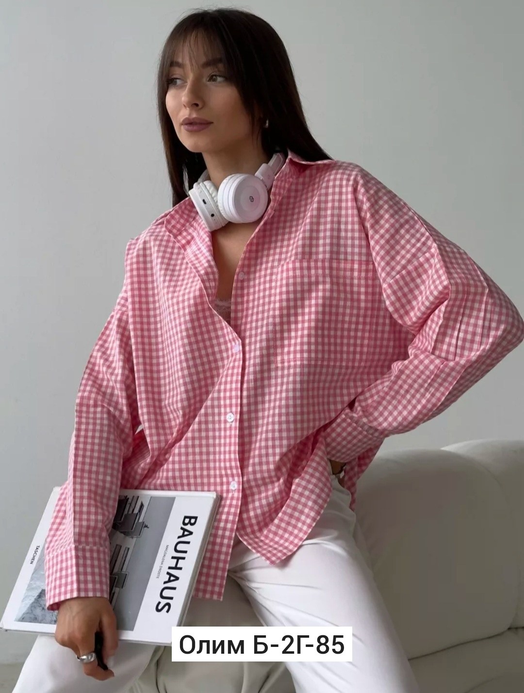 рубашка оверсайз летняя в клетку betrendy wear,хлопковая рубашка в клетку cosmo brand,хлопковая рубашка в клетку,женская рубашка в клетку,рубашка в клетку