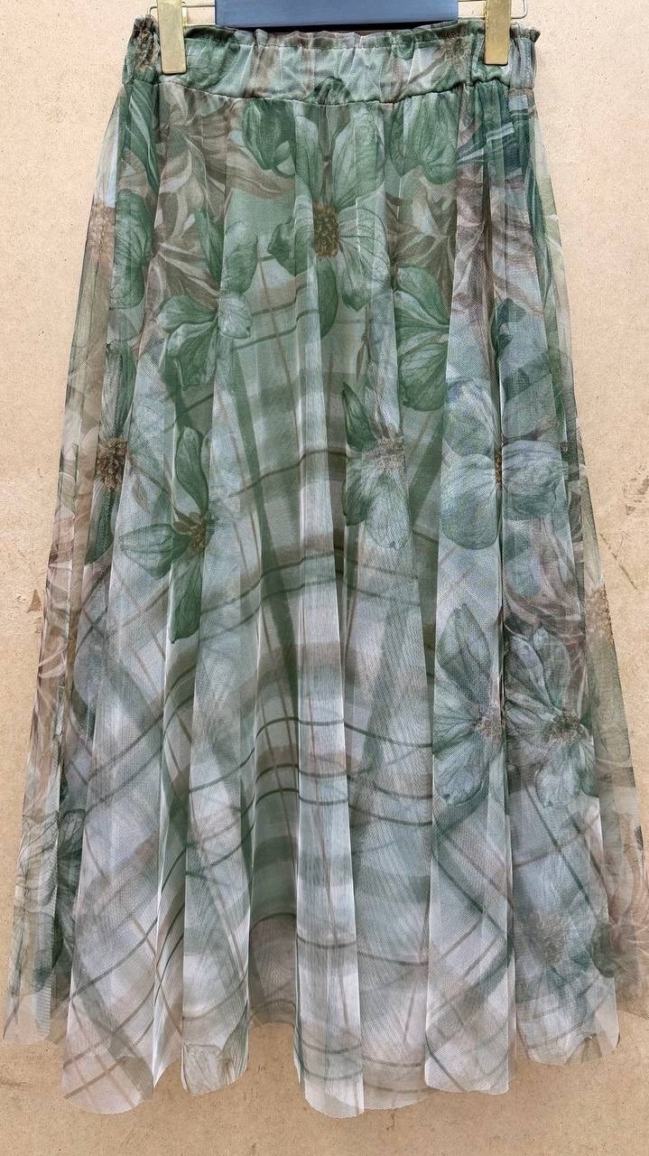 шифоновая юбка,женская шифоновая юбка,женская шифоновая юбка с цветочным принтом,юбка шифон,юбка макси шифон