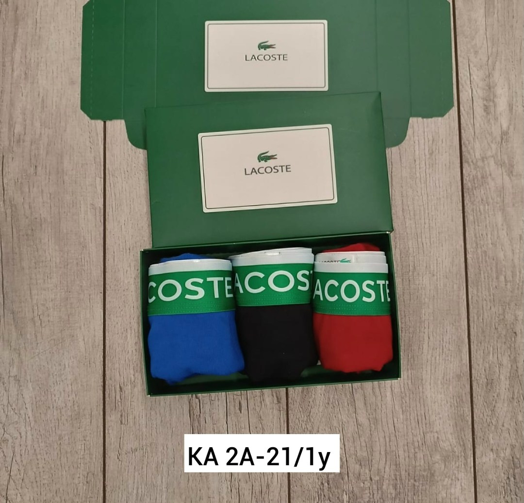 комплект трусов боксеры lacoste,комплект трусов мужских lacoste lac3 в ассортименте 52-54,трусы мужские lacoste,трусы мужские боксеры набор 5 шт lacoste,трусы lacoste