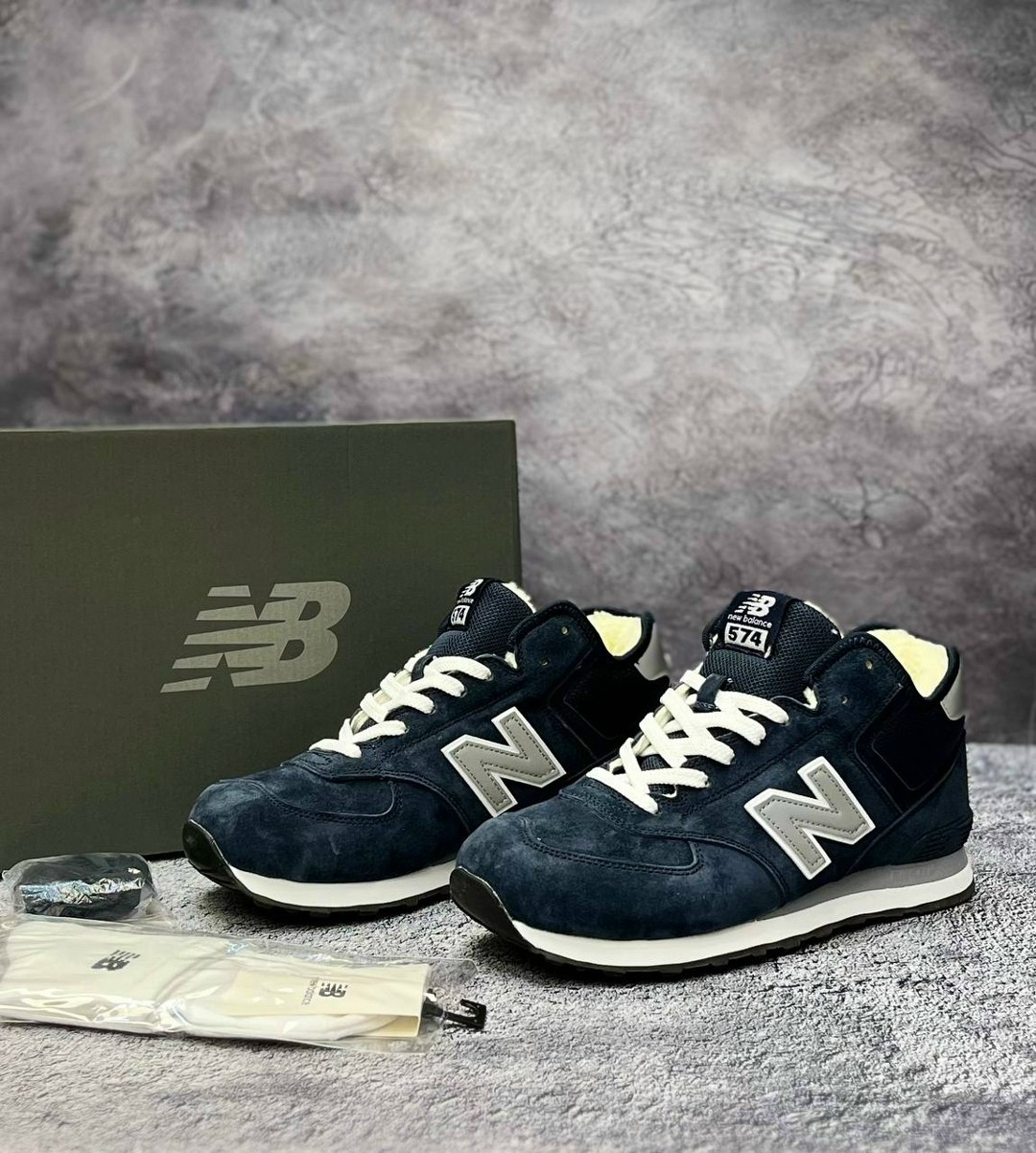 кроссовки зимние new balance 574,кроссовки зимние высокие new balance 574,кроссовки new balance 574,кроссовки new balance 574 mid blue grey с мехом,кроссовки нью бэланс 574 зимние