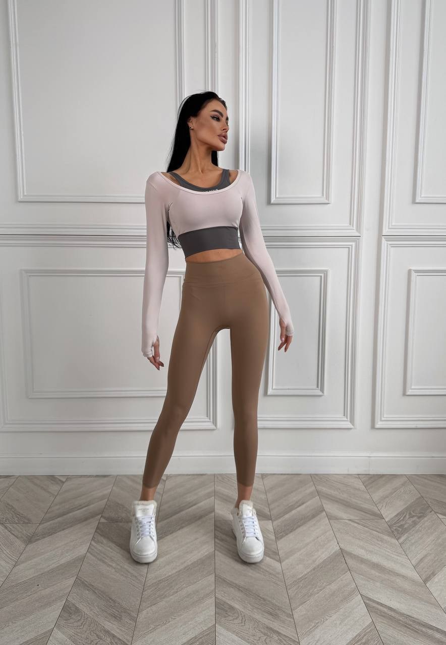 лонгслив укороченный топ c вырезом nasy 205624869,женский лонгслив,топ женский спортивный,топ спортивная,укороченные топы