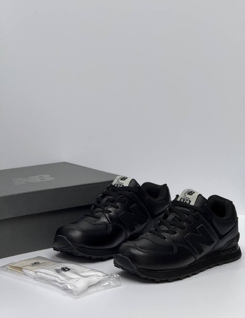 new balance 574 мужские кожаные черные,кроссовки new balance 574,new balance 574 черные,new balance 574 кожаные,кроссовки new balance