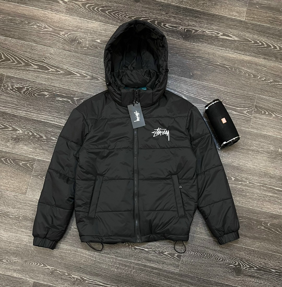 куртка мужскaя демисезонная,пуховик stussy micro ripstop down parka,зимняя куртка,куртка stussy,демисезонная куртка