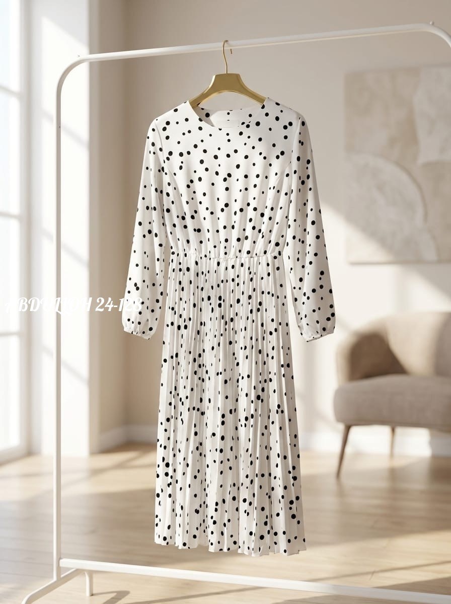 женское платье в горошек,платье,шифоновое платье женское,платье женская,стильное платье