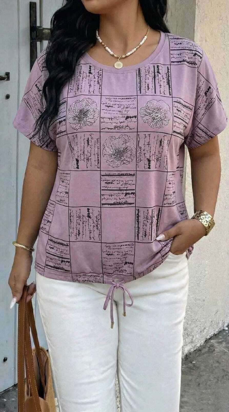 женская футболка,футболки женские больших размеров,летние женские футболки,голубая футболка,женские футболки с принтом