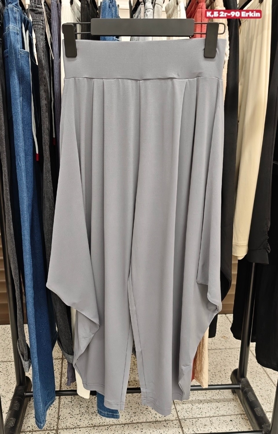 широкие брюки,брюки коллекция аниса,брюки-юбка большого размера с модным асимметричным кроем,юбка штаны,юбка-брюки