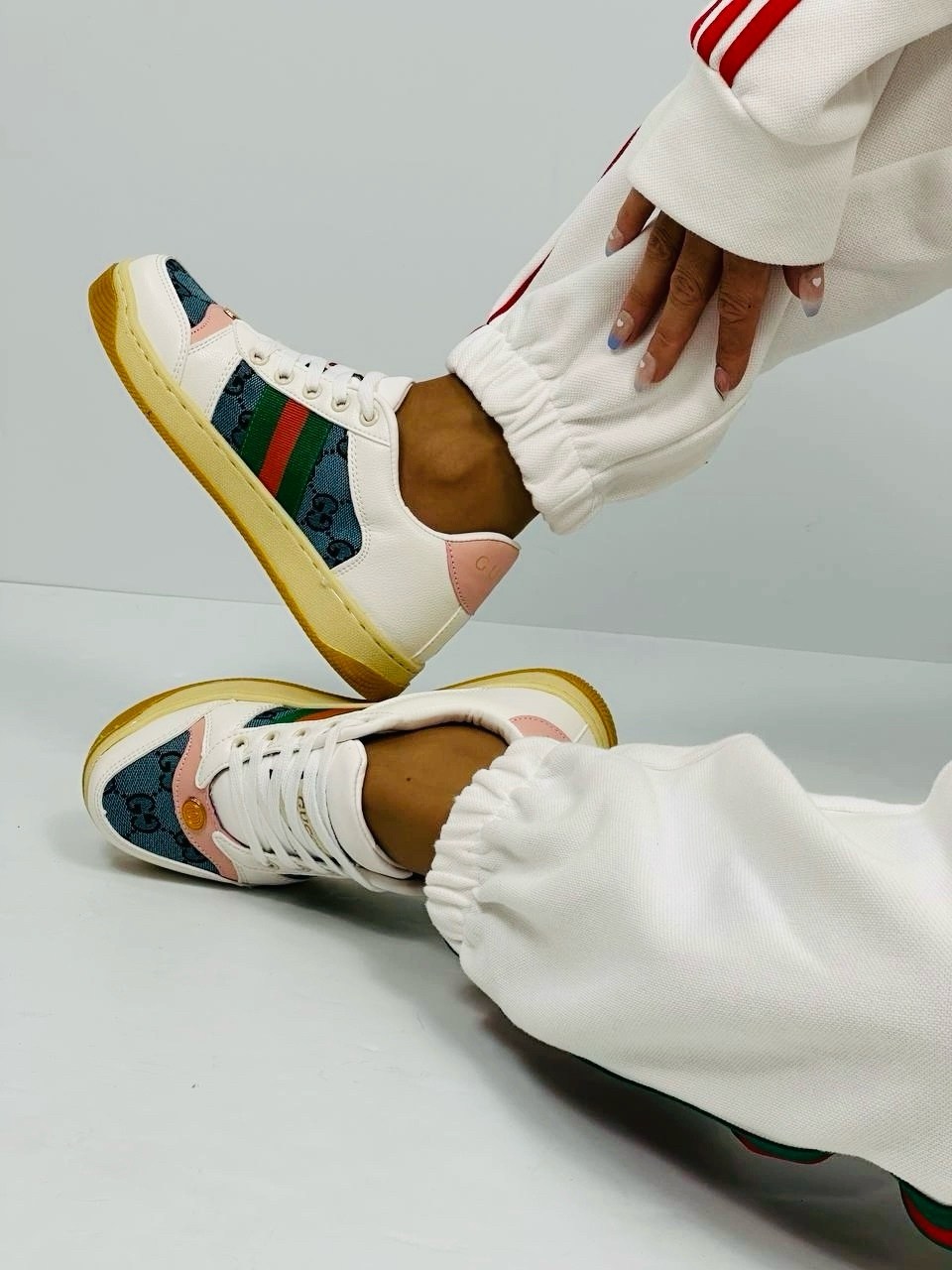 женские кроссовки gucci,gucci кроссовки,кроссовки эко,кроссовки,gucci женские кожаные кроссовки gg screener