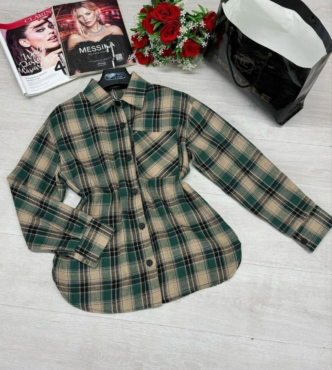 рубашка женская в клетку,рубашка женская теплая в клетку оверсайз,рубашка теплая,женская рубашка оверсайз в клетку,рубашка в клетку оверсайз