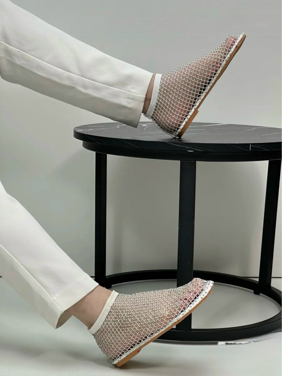 ,балетки летние со стразами,балетки сетка,женская ,босоножки в сетку