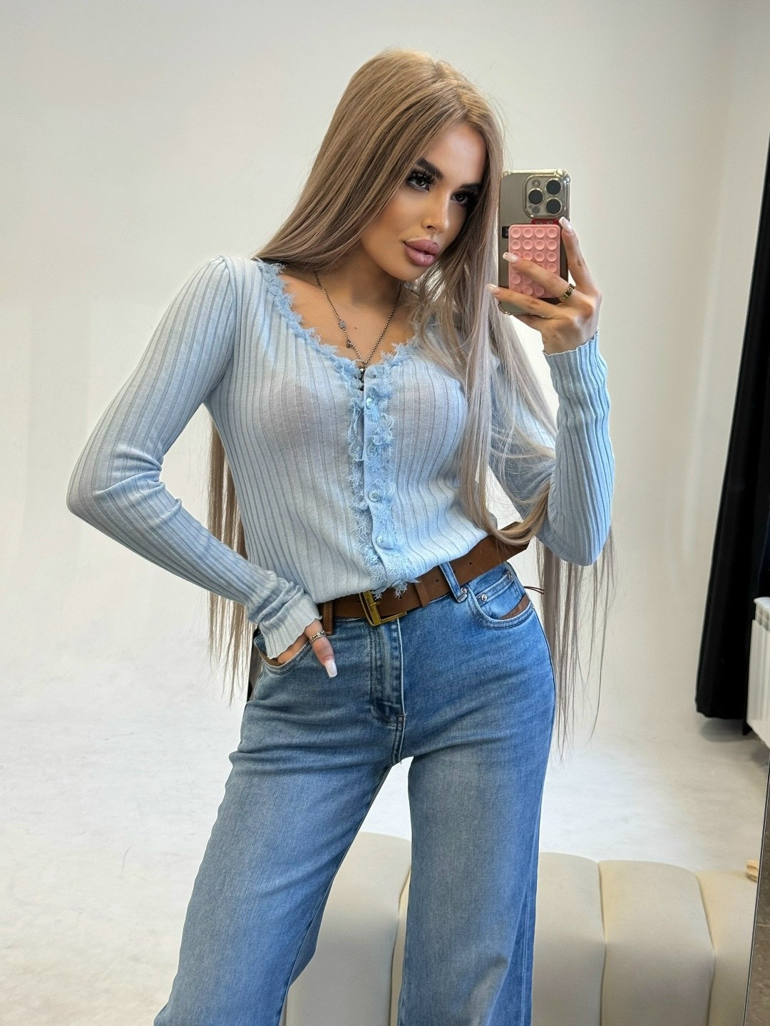 стильная кофта,женская кофта,голубая кофта,джемпера женские,кофта лапша