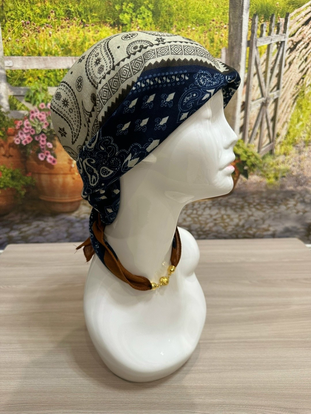 головной убор,химона головной убор,платки женские,шапка для женщин,платок на голове