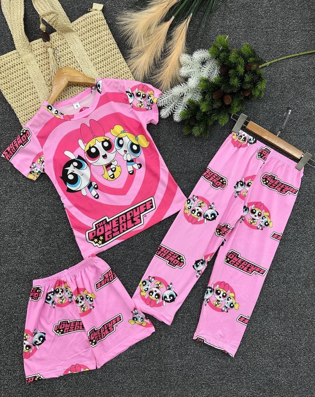 пижама детская,детский пижамный костюм sanrio kuromi,пижама для девочек,пижама с санрио,детский пижамный костюм miniso kuromi