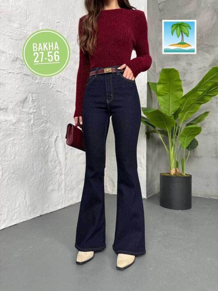 джинсы женские клеш,бархатные джинсы-клеш kick sosandar черный,расклешенные джинсы,джинсы клеш широкие,джинсы клеш