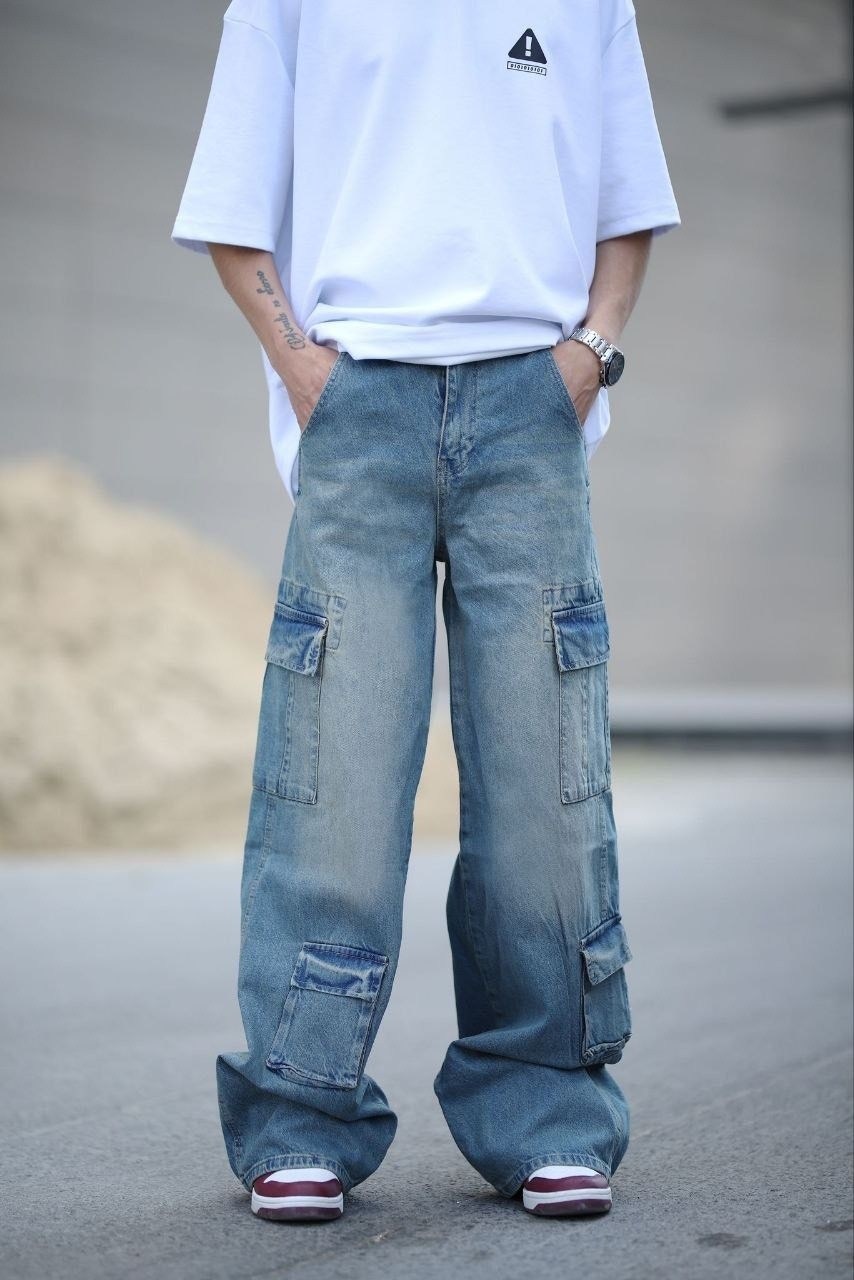 джинсы карго женские,широкие джинсы,джинсы карго,женские джинсы,широкие джинсы с карманами